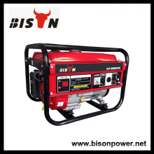 Bison China Zhejiang 3kw OEM Einphasen-Benzin Powered Generator Set